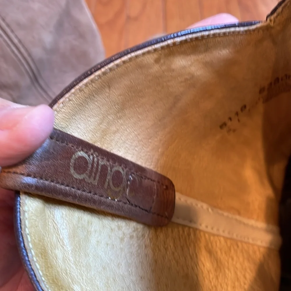 🪡 Dingo tan western boots